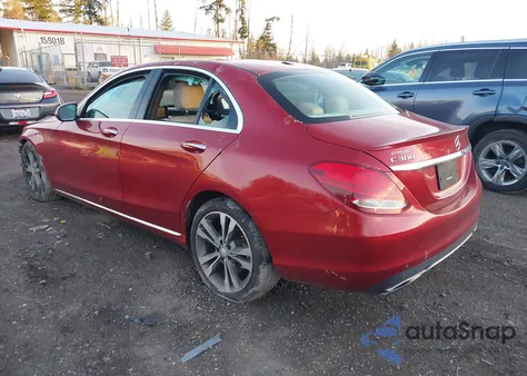 2016 Mercedes-Benz C 300 from USA, damaged, VIN 55SWF4JBXGU167542